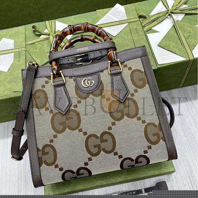 G*u*i diana jumbo gg small tote bag 660195 (27*24*11cm)